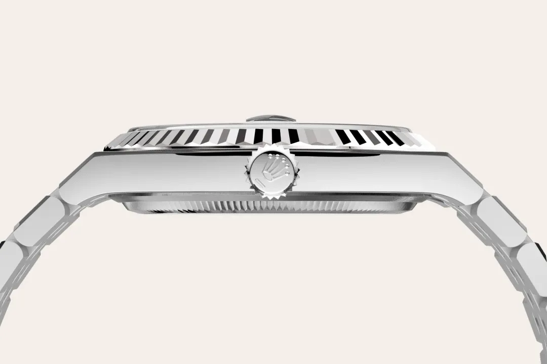 Rolex Land-Dweller 40 Referenz m127334-0001 Rolesor weiß