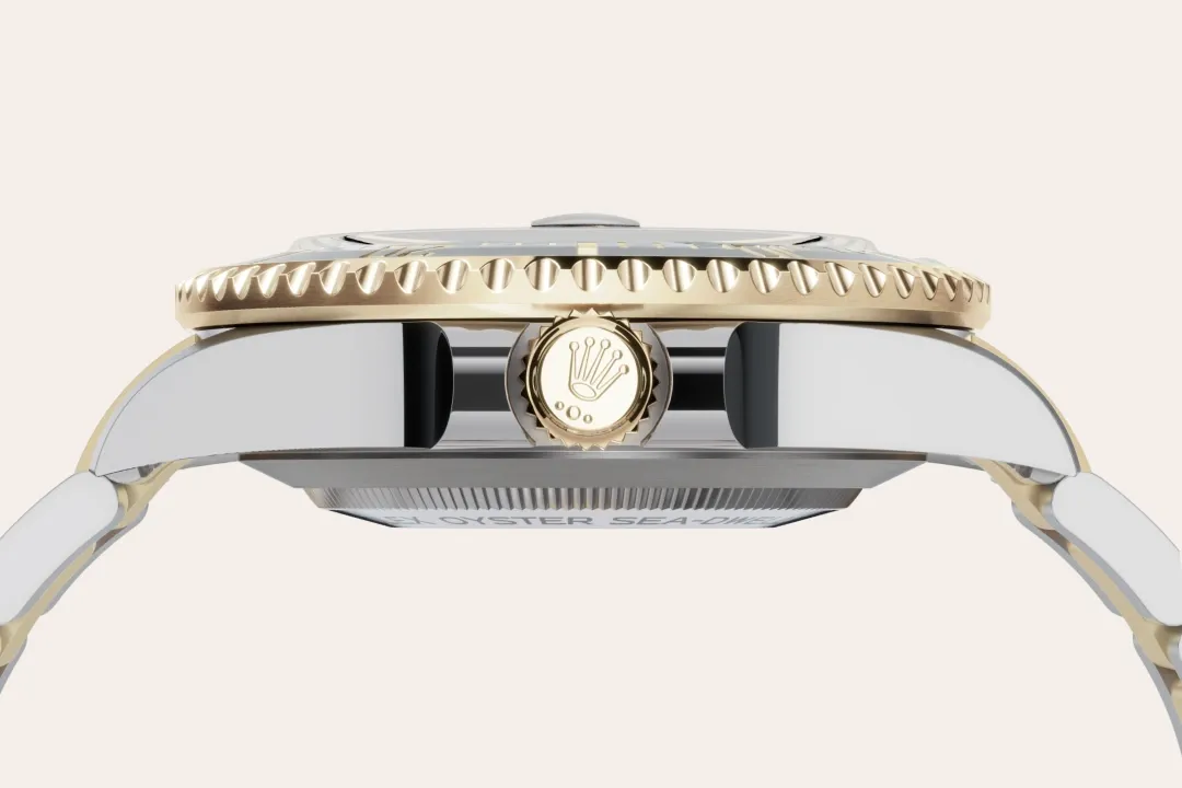 Rolex Sea-Dweller Referenz m126603-0001 Rolesor gelb