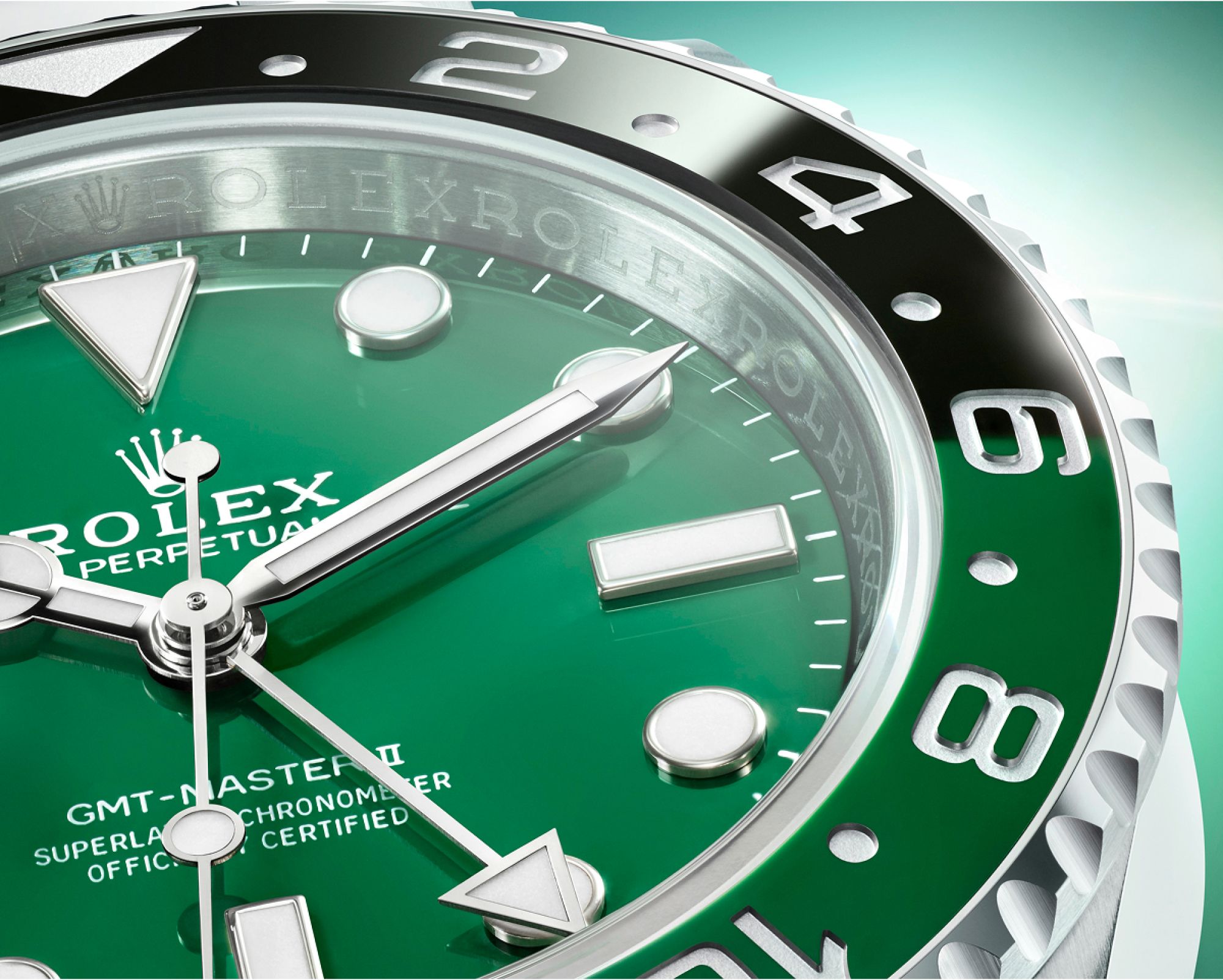 Rolex Land Dweller Zifferblatt mit Wabenmuster