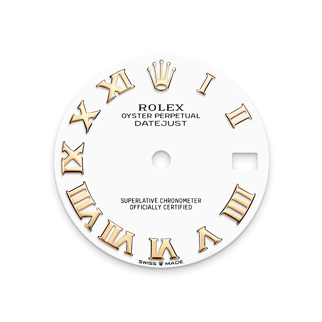 Rolex Datejust 31 Referenz m278243-0001 Weißes Zifferblatt