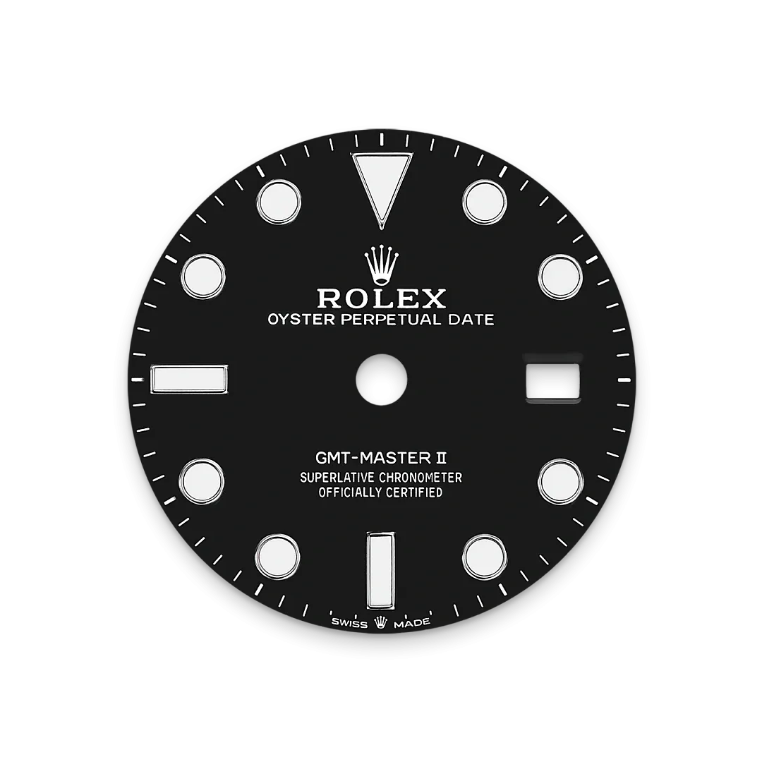 Rolex GMT-Master II Referenz m126710blnr-0003 Schwarzes Zifferblatt