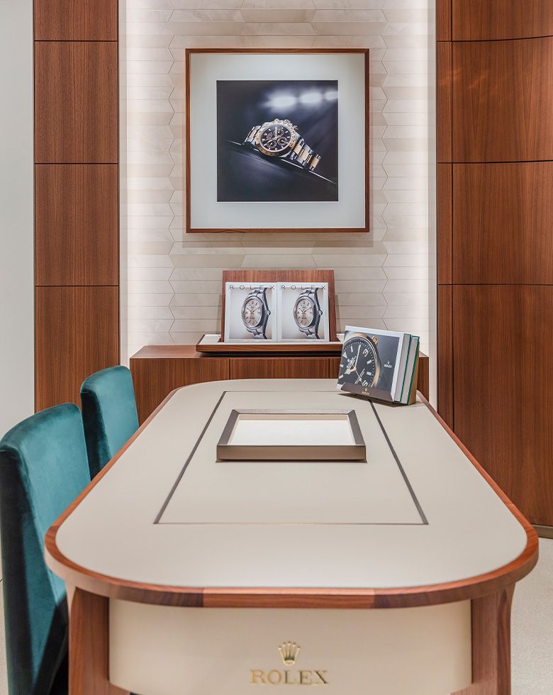 Rolex Showroom bei GADORO Stilreich