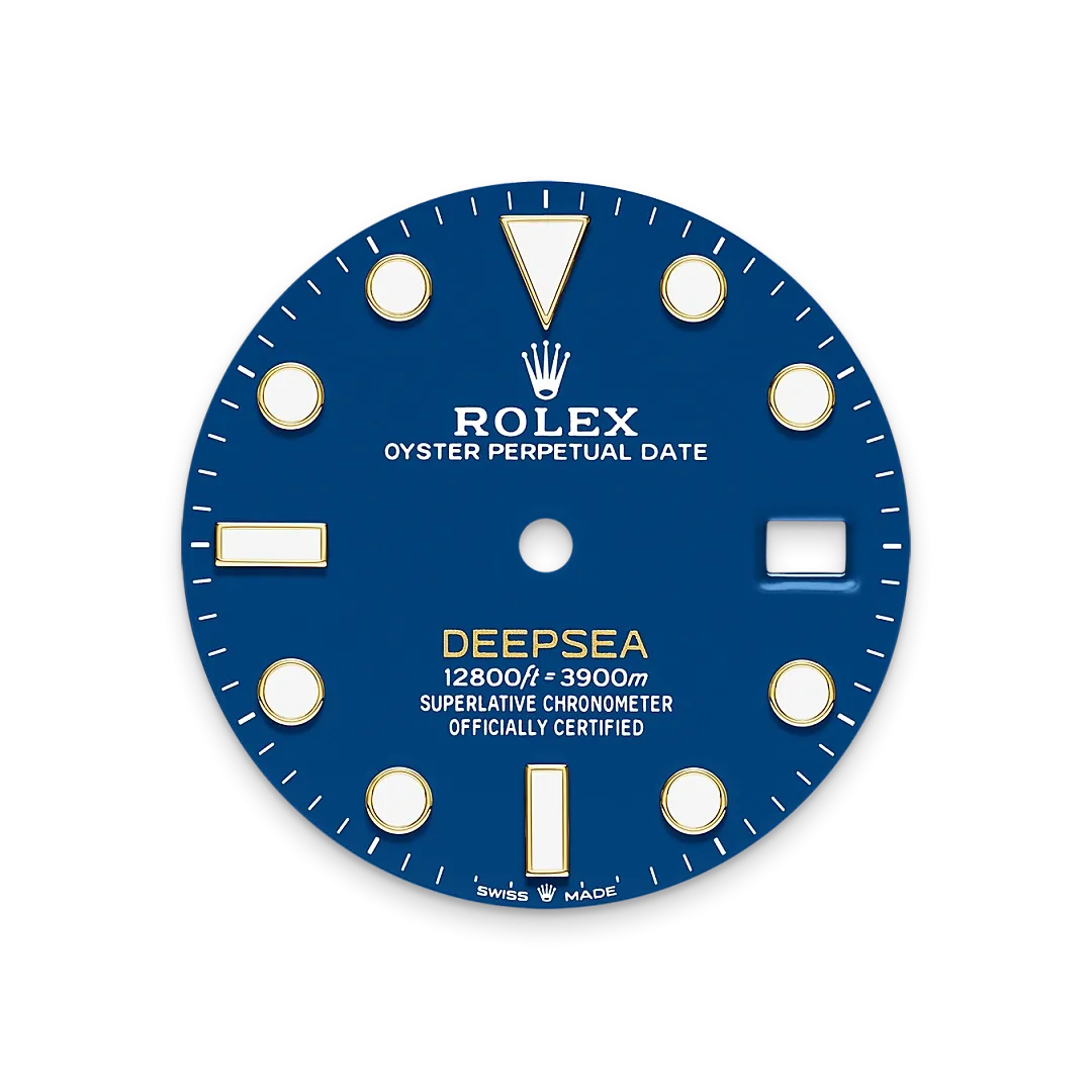 Rolex Rolex Deepsea Referenz m136668lb-0001 Blaues Zifferblatt