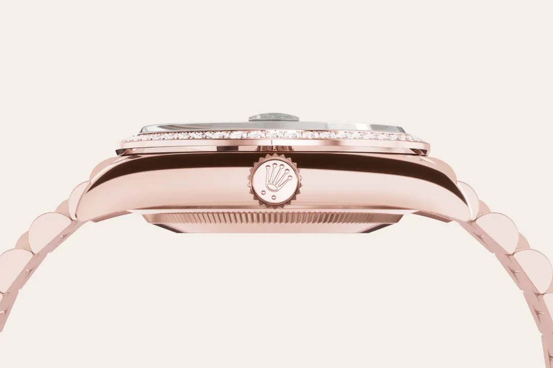 Rolex Day-Date 36 Referenz m128345rbr-0068 18 Karat Everose-Gold