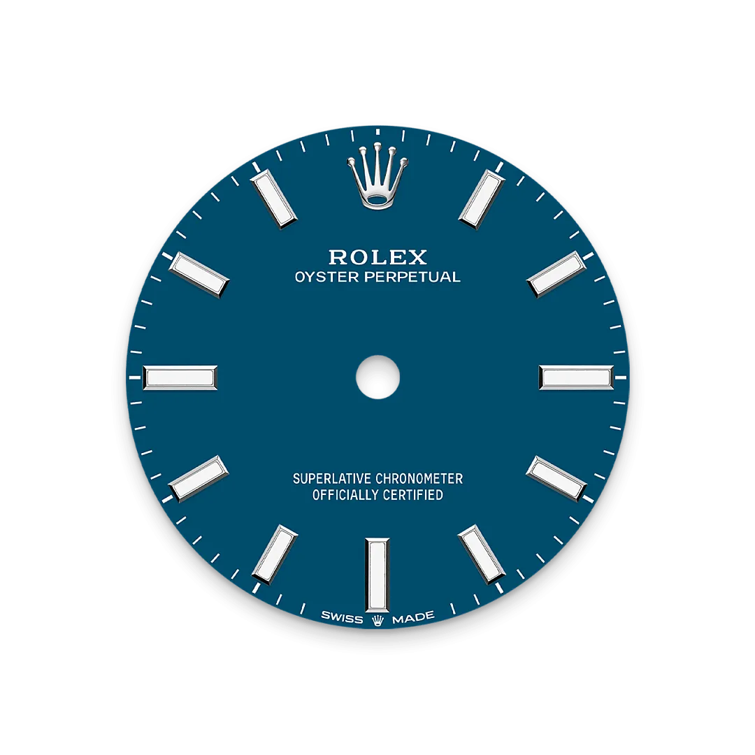 Rolex Oyster Perpetual 31 Referenz m277200-0017 Blaues Zifferblatt