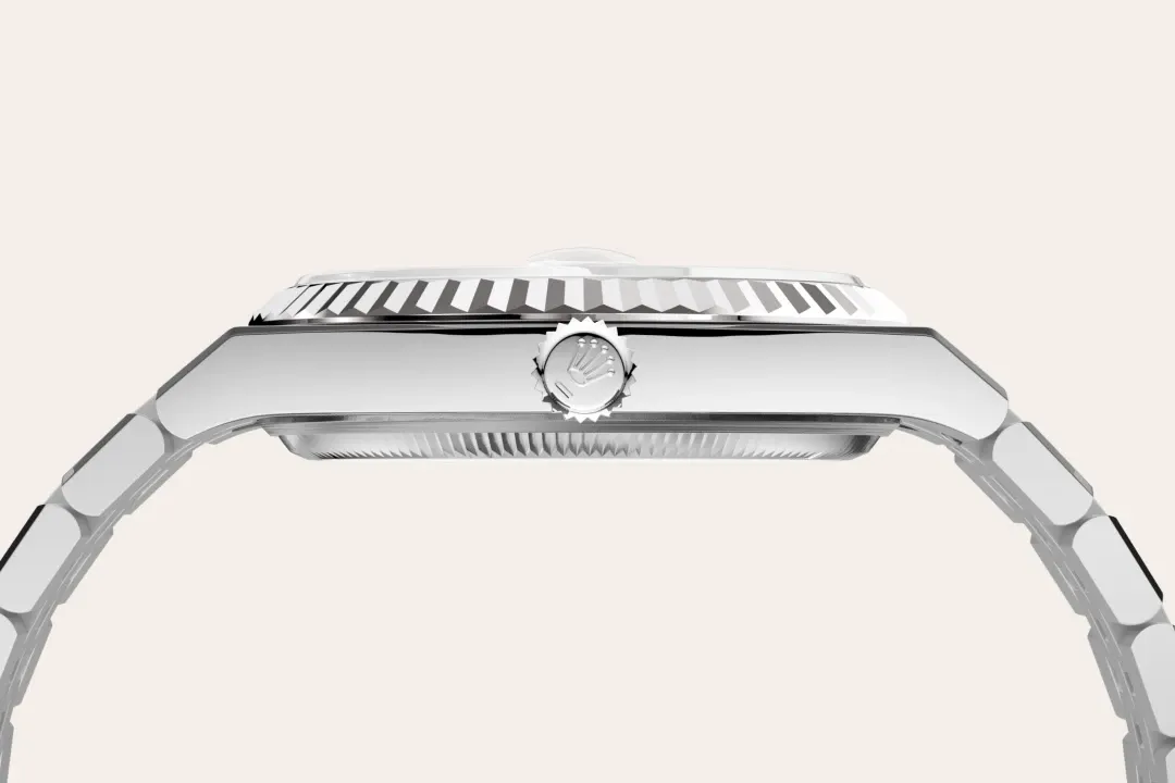 Rolex Land-Dweller 36 Referenz m127234-0001 Rolesor weiß