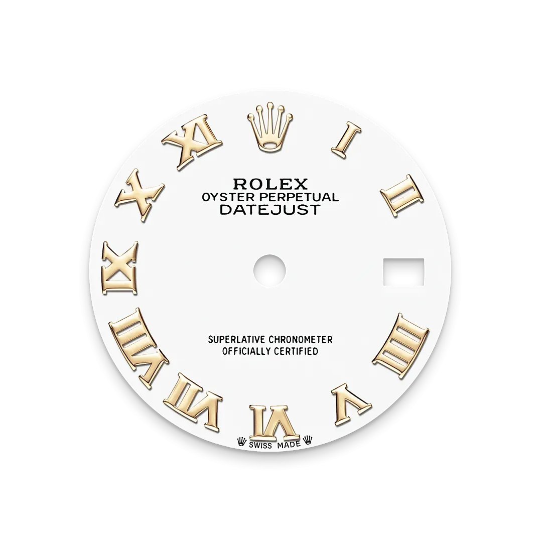 Rolex Lady-Datejust Referenz m279163-0024 Weißes Zifferblatt