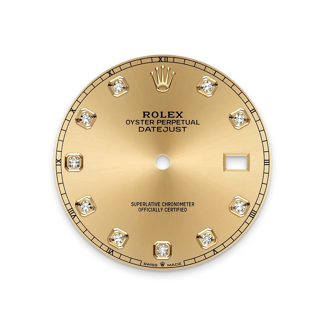 Rolex Datejust 41 Referenz m126333-0012 Champagner­farbenes Zifferblatt