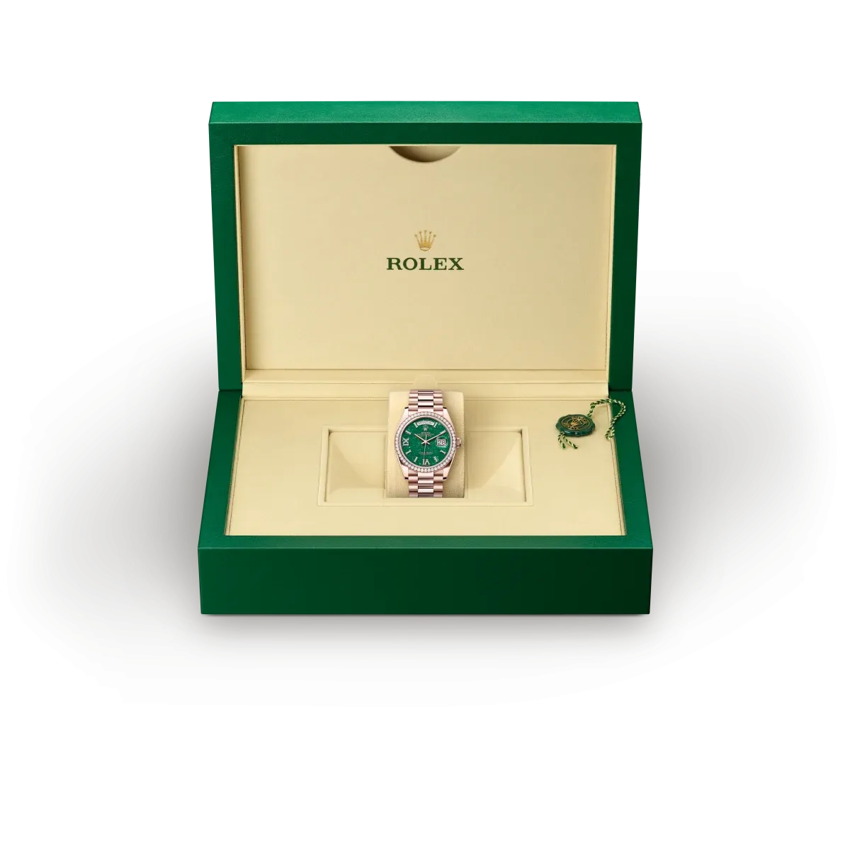 Rolex Day-Date 36 m128345rbr-0068 in der Box