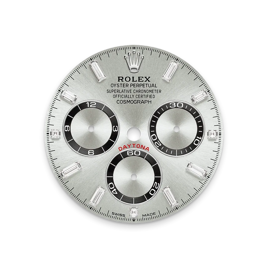 Rolex Cosmograph Daytona Referenz m126539tbr-0002 Stahlgraues Zifferblatt