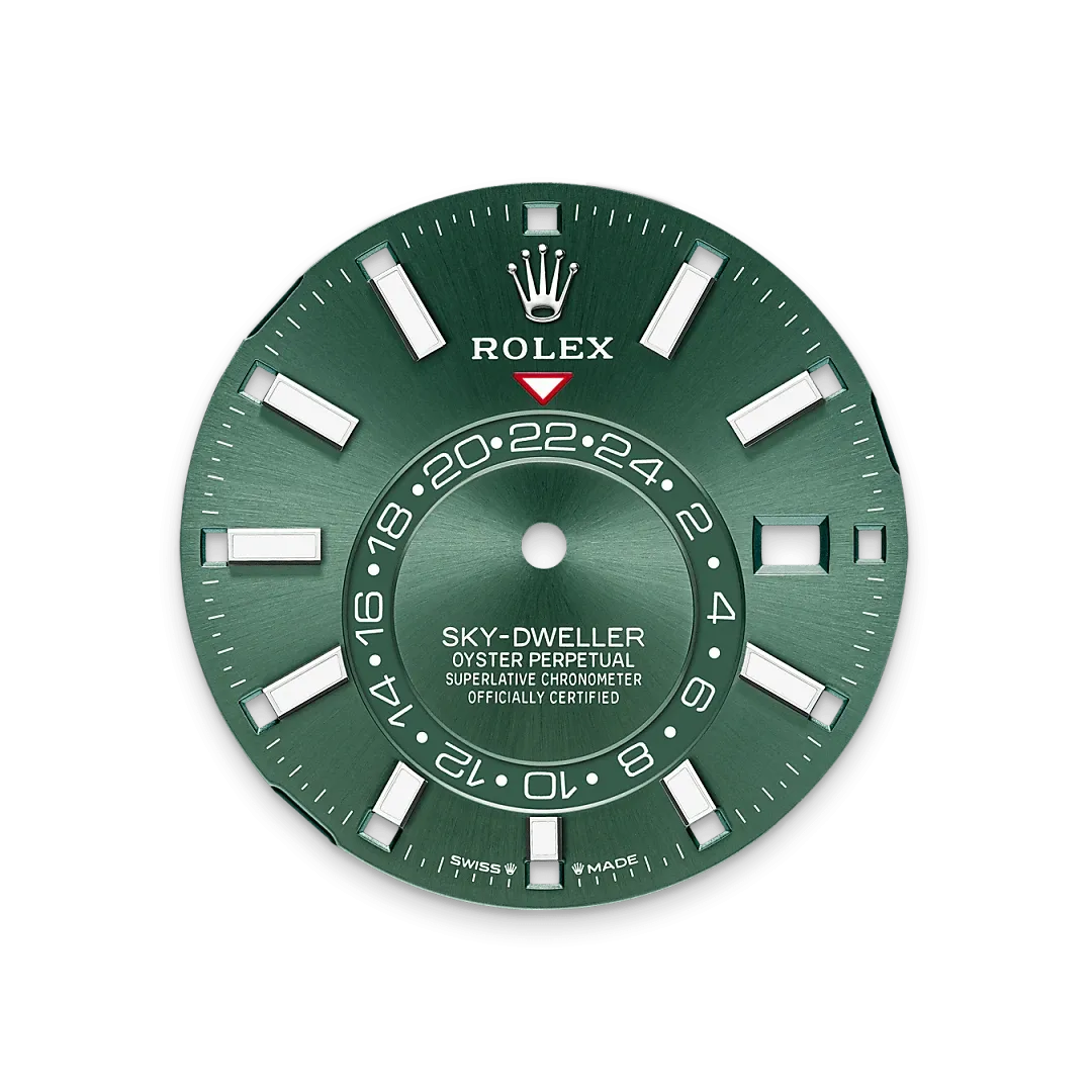 Rolex Sky-Dweller Referenz m336934-0001 Mintgrünes Zifferblatt