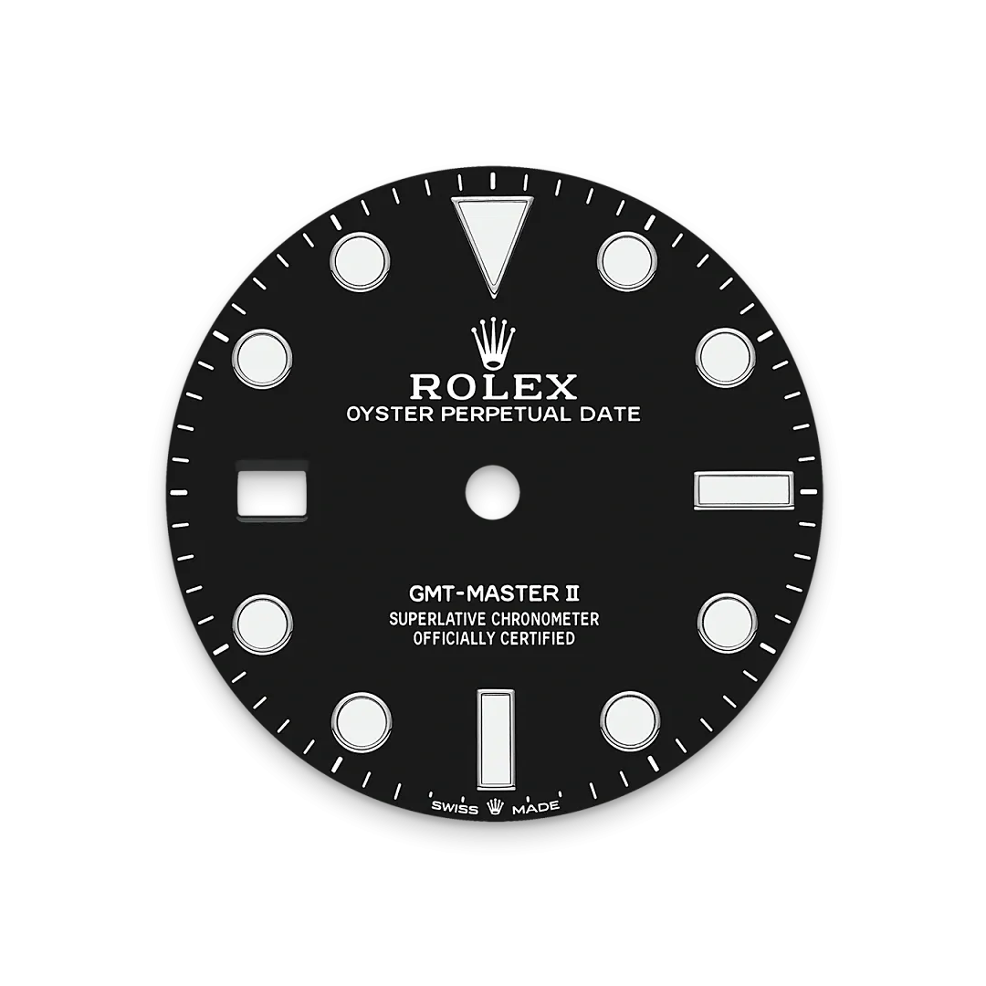 Rolex GMT-Master II Referenz m126720vtnr-0001 Schwarzes Zifferblatt