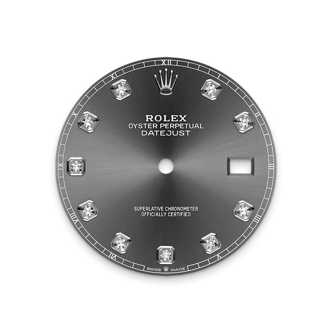 Rolex Datejust 41 Referenz m126334-0005 Schiefergraues Zifferblatt