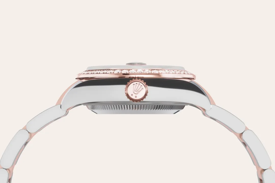 Rolex Lady-Datejust Referenz m279381rbr-0014 Rolesor Everose