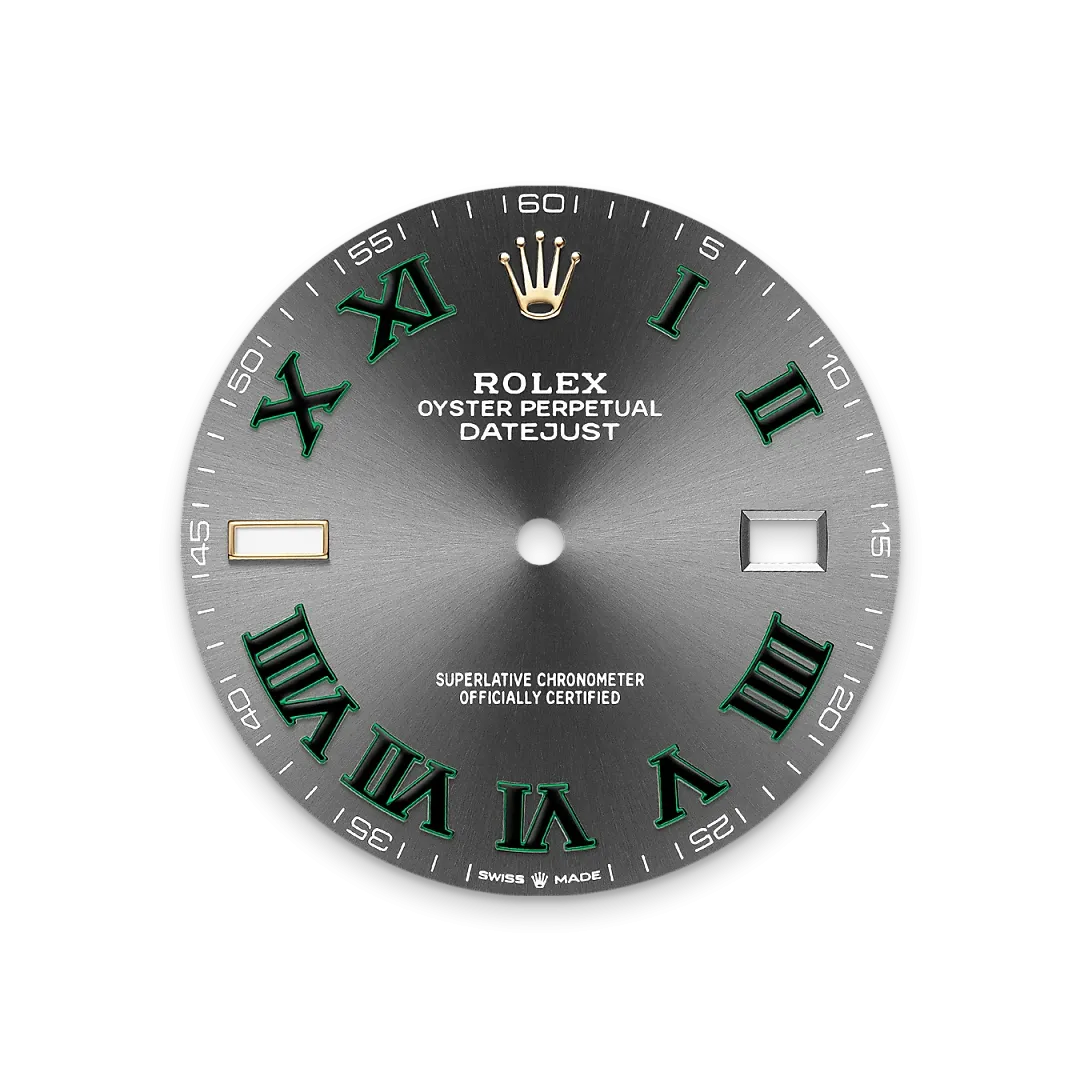 Rolex Datejust 41 Referenz m126333-0020 Schiefergraues Zifferblatt