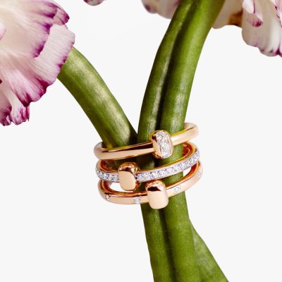 ✨ Verbundenheit, die bleibt. ✨
Die Pomellato Together Ring Kollektion von @Pomel#köln  steht für all die Bande, die uns im Leben tragen – Liebe, Freundschaft und tiefe Verbundenheit. 💞 Gefertigt aus 18 Karat Roségold und veredelt mit funkelnden weißen Diamanten, reicht das Design von zartem Glanz bis hin zur strahlend pavébesetzten Variante, die jedes Licht einfängt.
Ob einzeln getragen oder im stilvollen Layering kombiniert, entfaltet jeder Ring seine ganz eigene Ausstrahlung und unterstreicht eine moderne, zeitlose Eleganz, die bewusst über klassische Grenzen hinausgeht.
#Pomellato #PomellatoTogether #GadoroStilreich #köln