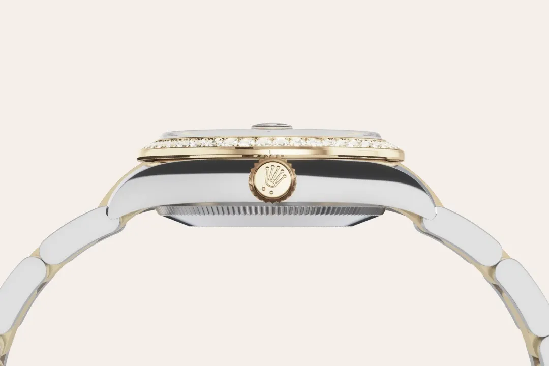 Rolex Datejust 31 Referenz m278383rbr-0025 Rolesor gelb