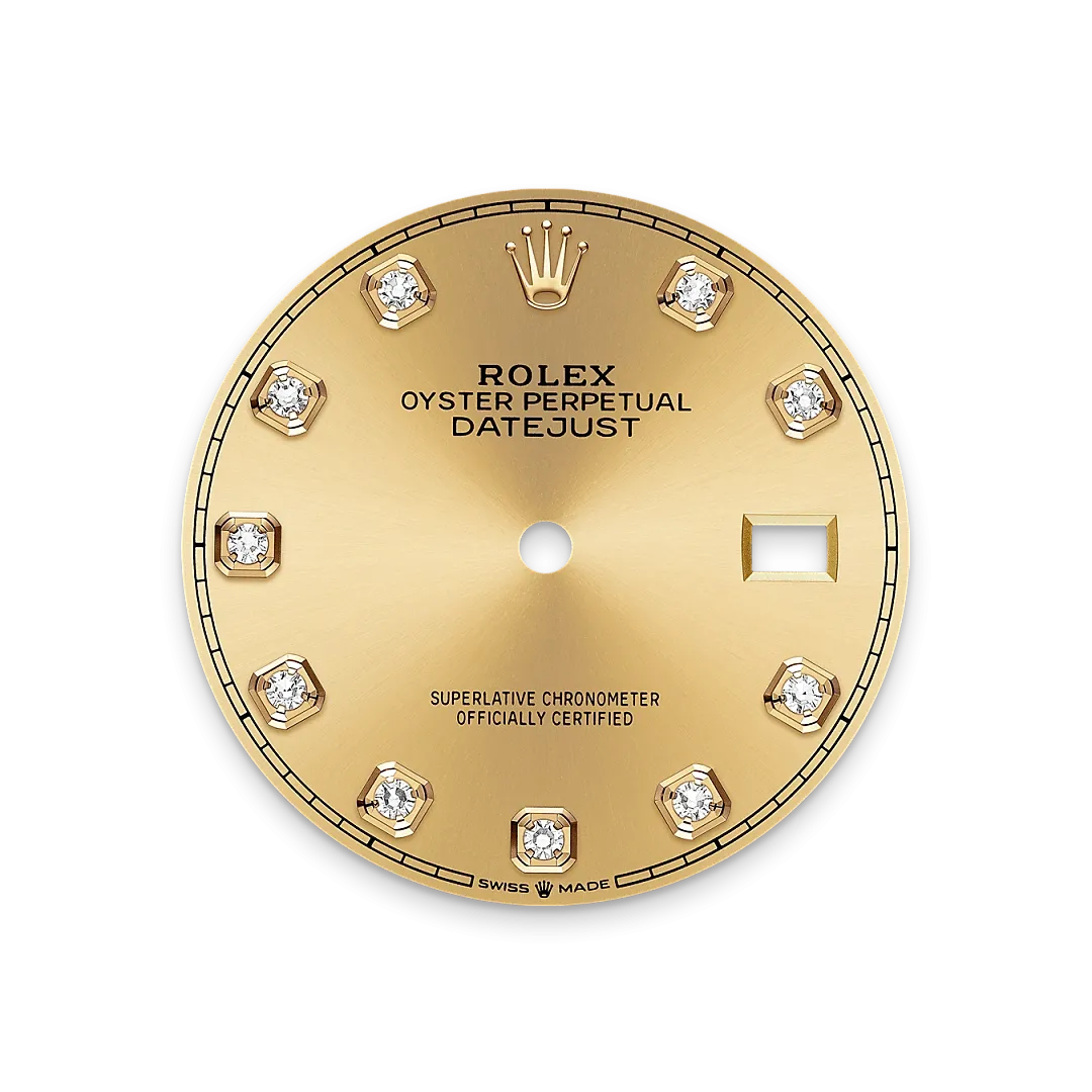 Rolex Datejust 36 Referenz m126233-0018 Champagner­farbenes Zifferblatt